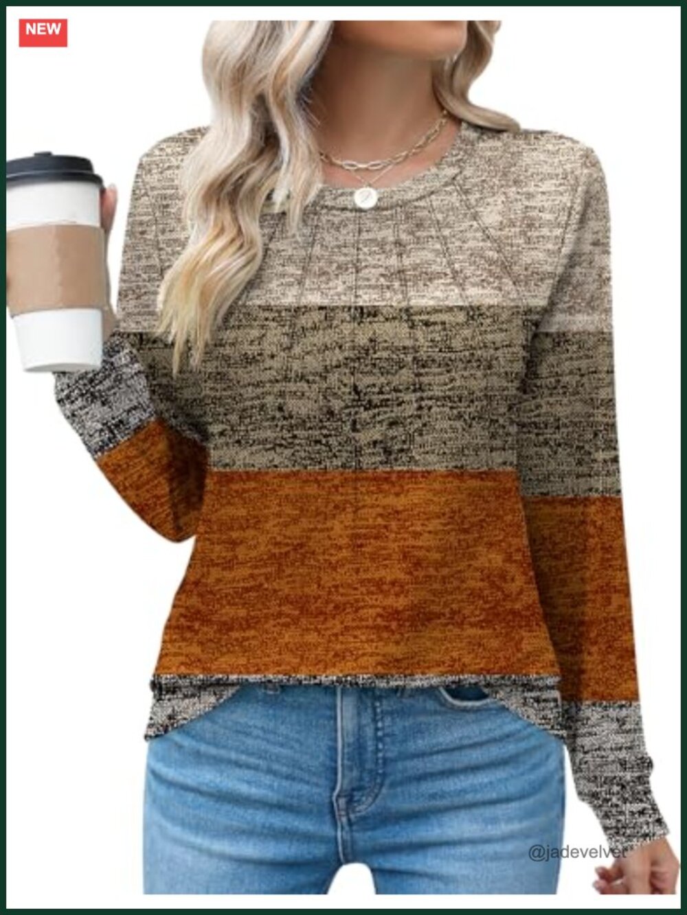 Women's Pleated Crew Neck Long Sleeve Tunic Blouse Stretchy Dressy Casual Top